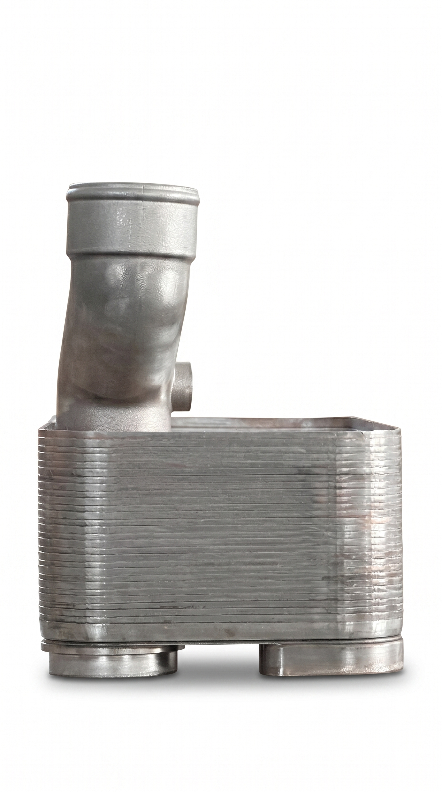 ZF 0501215473 ZF Intarder Oil Cooler 0501215473 - Angle View