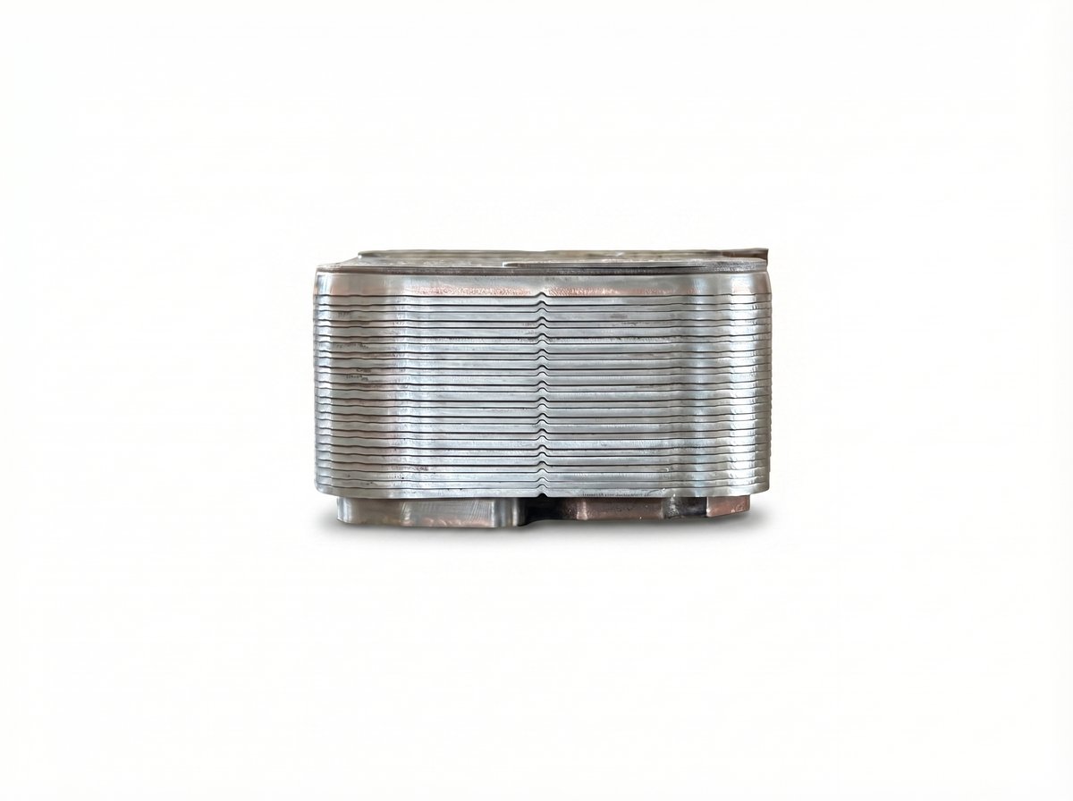 Scania 2560137 Scania NTG Series Oil Cooler - Angle View