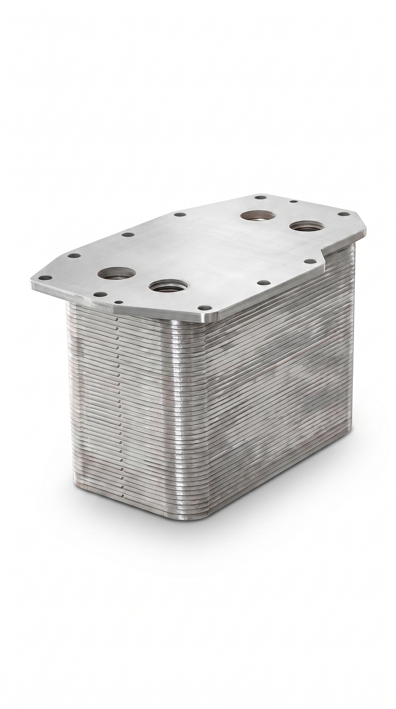 PACCAR 1932500 PACCAR MX-13 Engine Oil Cooler 1932500 - Front View