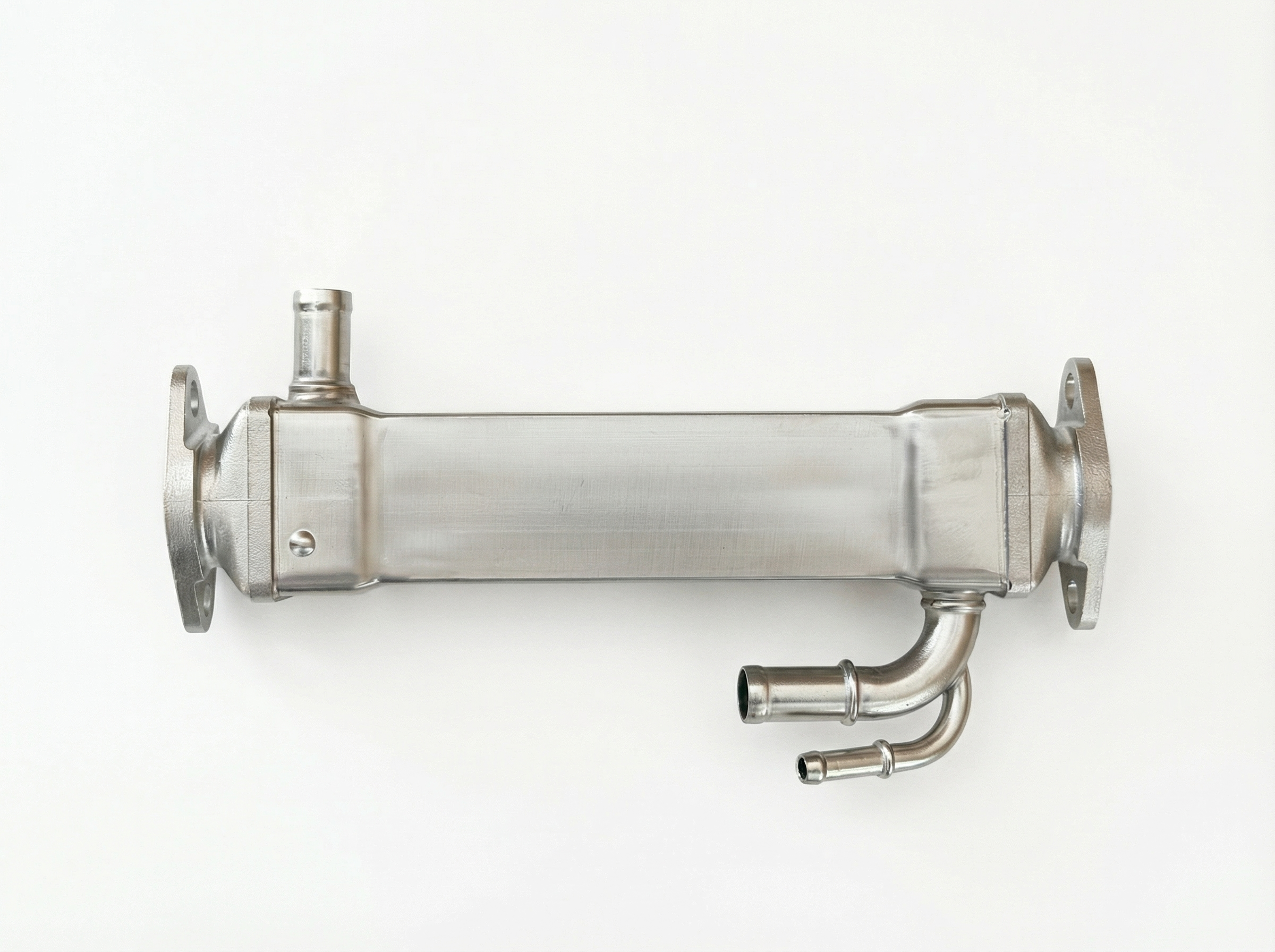 FIAT 504158591 FIAT 2.3L Diesel EGR Cooler - Bottom View