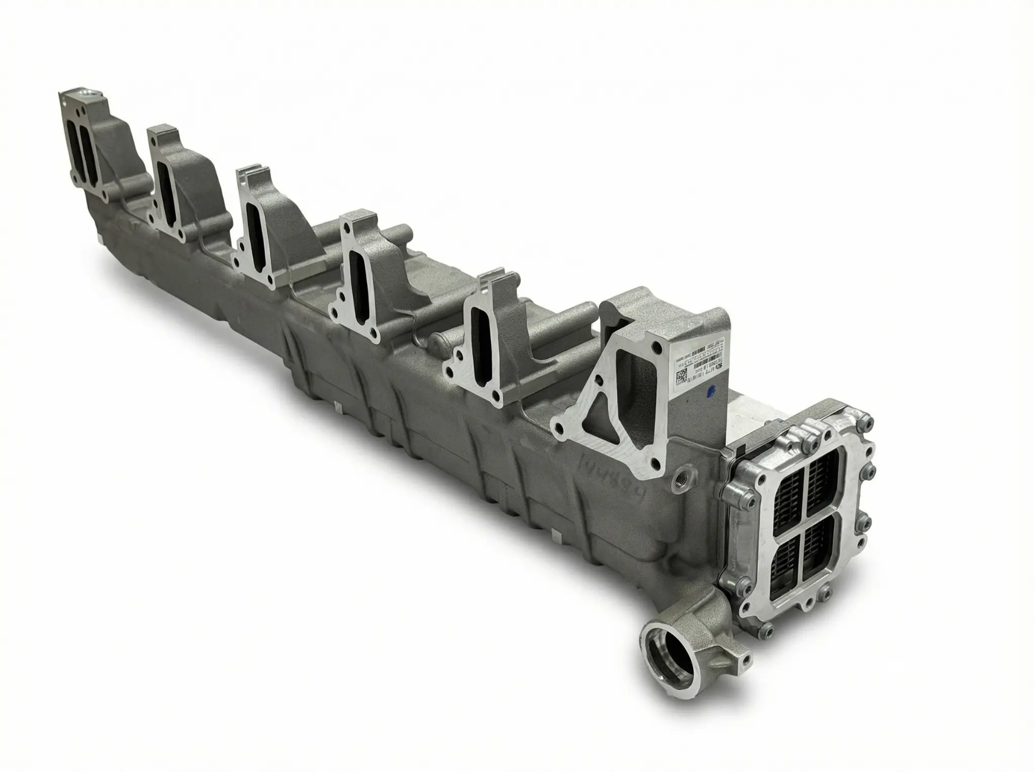 Mercedes-Benz A4711404875 Mercedes-Benz Actros / Renault Master EGR Cooler A4711404875 - Angle View