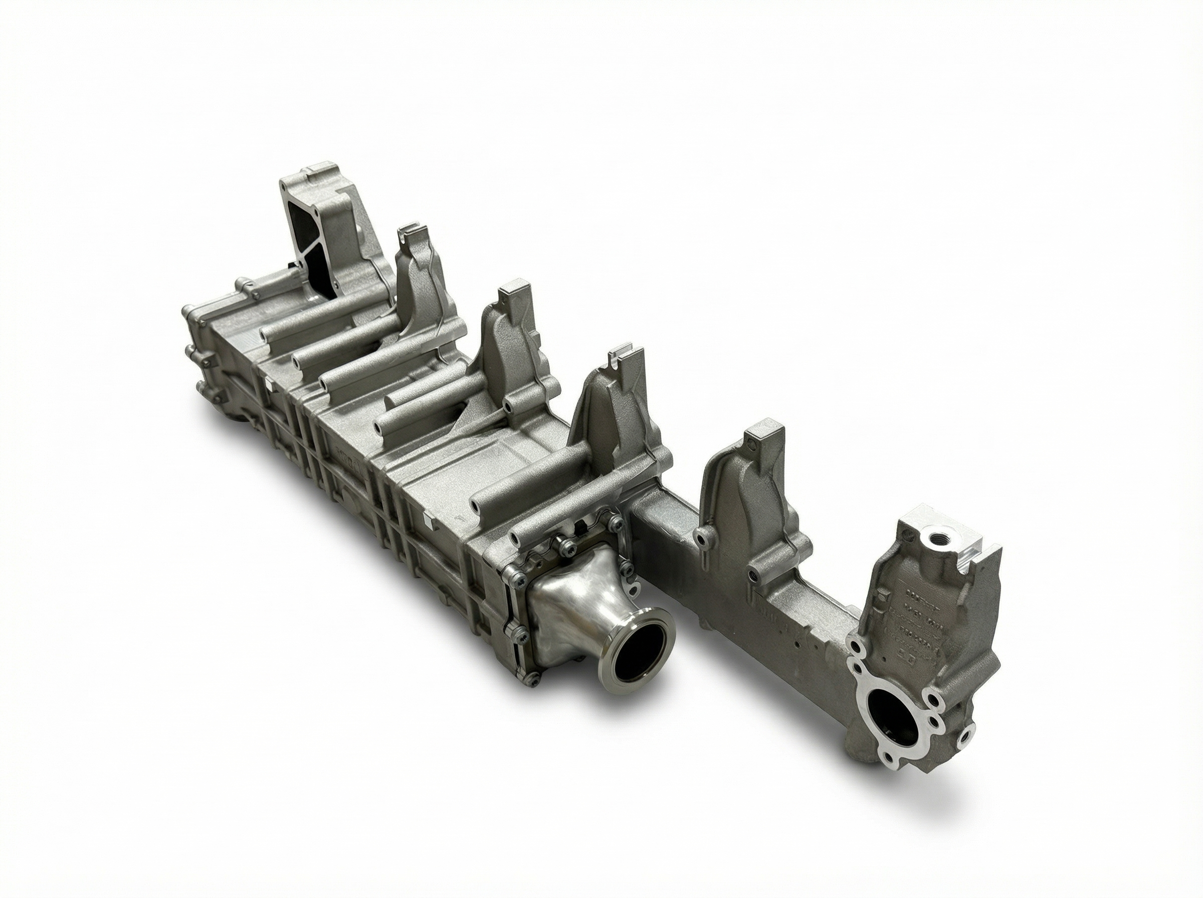 Mercedes-Benz A4711409875 Mercedes-Benz Actros Euro 6 EGR Cooler A4711409875 - Angle View