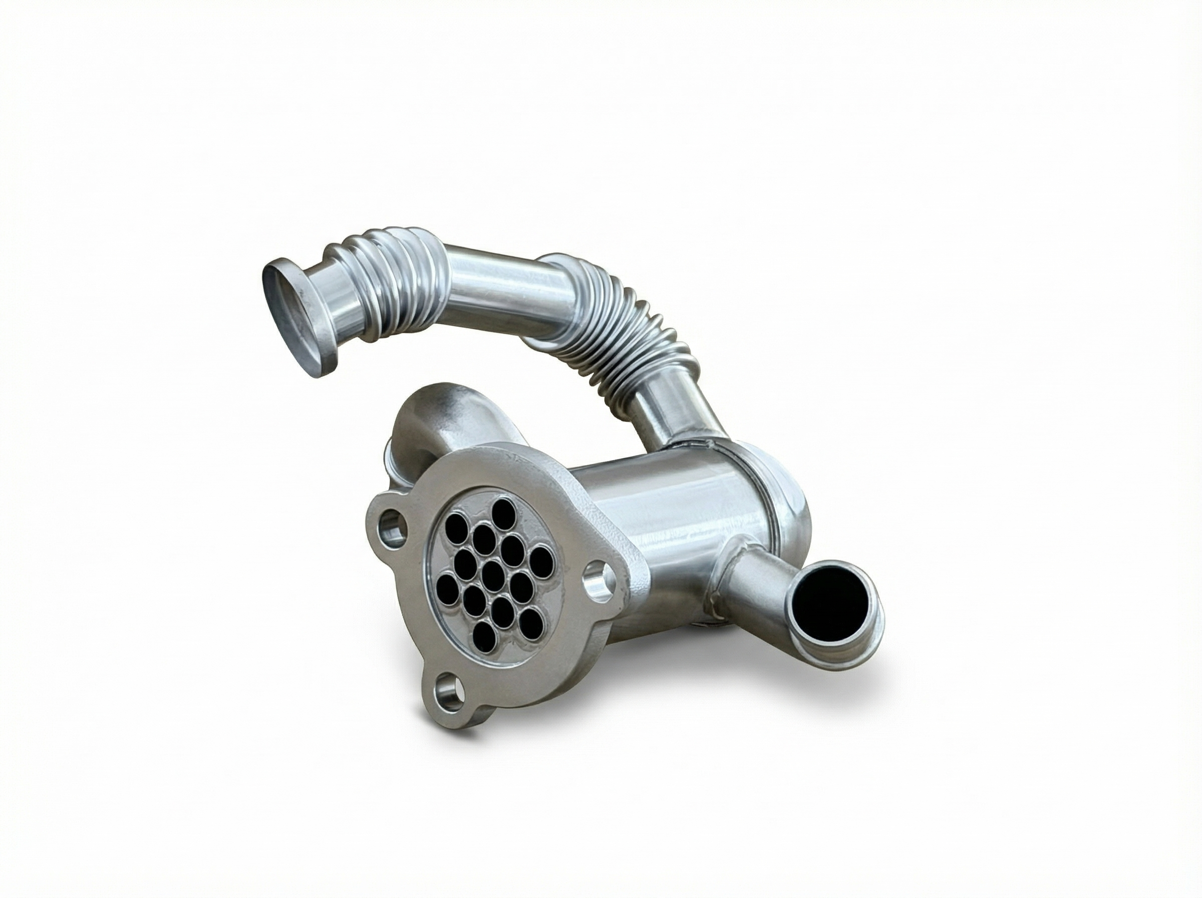 Opel/Vauxhall/Fiat/Alfa Romeo/Lancia 55197846 Opel/Vauxhall/Fiat/Alfa Romeo/Lancia 1.3L CDTI/Multijet/JTD 16V EGR Cooler - Front View
