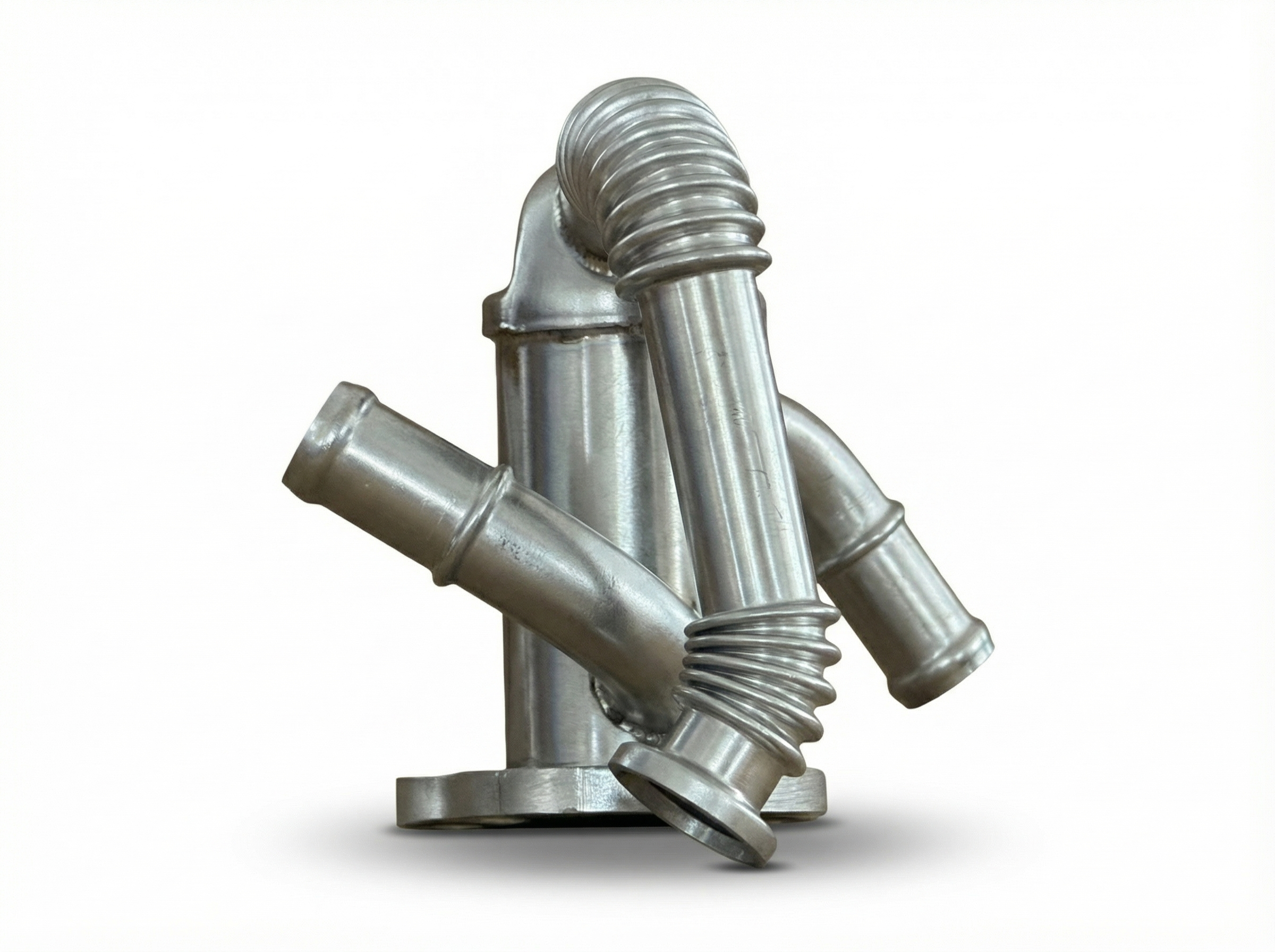 Opel/Vauxhall/Fiat/Alfa Romeo/Lancia 55197846 Opel/Vauxhall/Fiat/Alfa Romeo/Lancia 1.3L CDTI/Multijet/JTD 16V EGR Cooler - Rear View