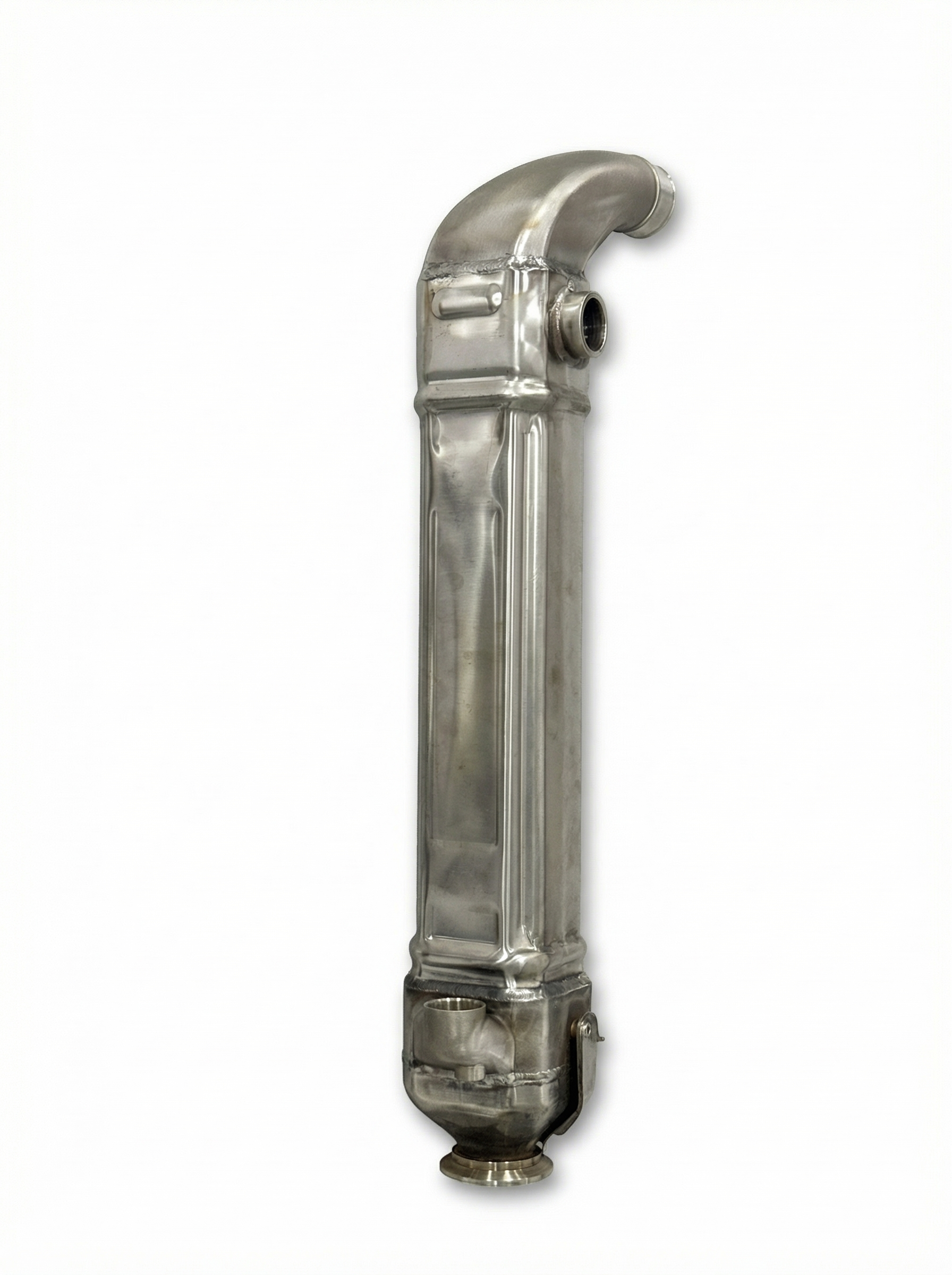 Mercedes-Benz A4701400675 Mercedes-Benz OM471 EGR Cooler - Side View