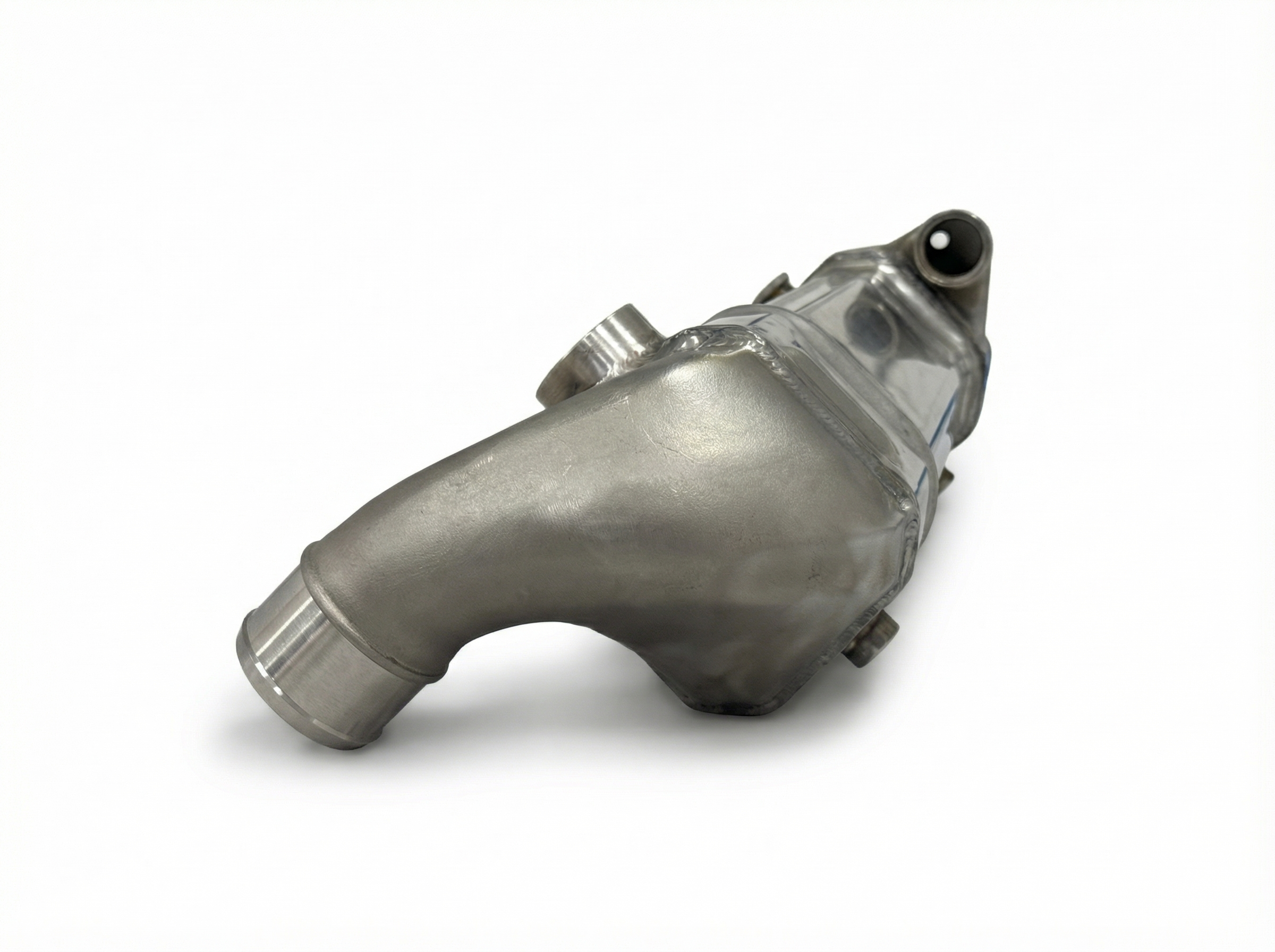 Mercedes-Benz A4701400675 Mercedes-Benz OM471 EGR Cooler - Rear View
