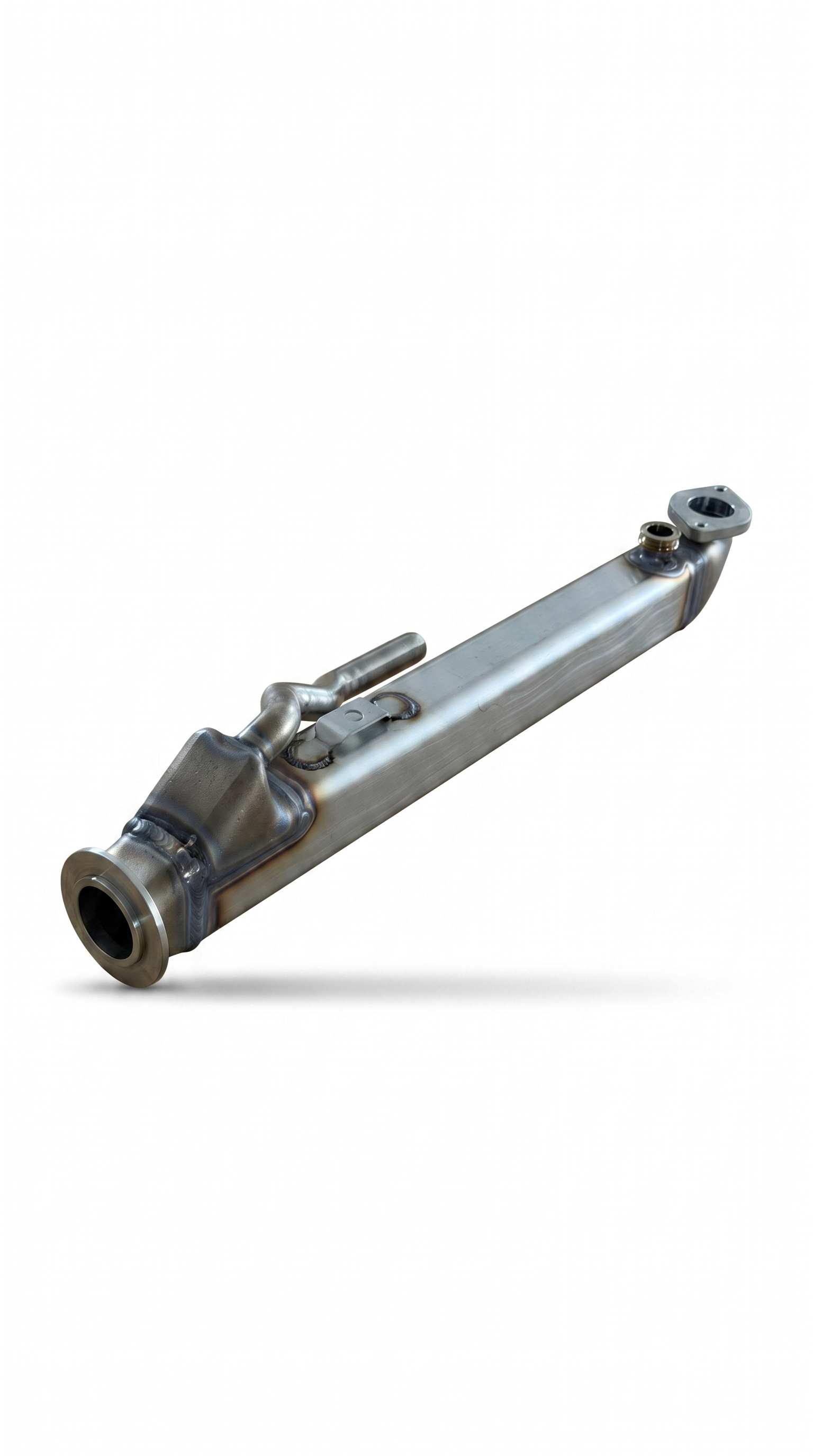 Ford 4C3Z9P456AJ Ford EGR Cooler 4C3Z9P456AJ - Rear View