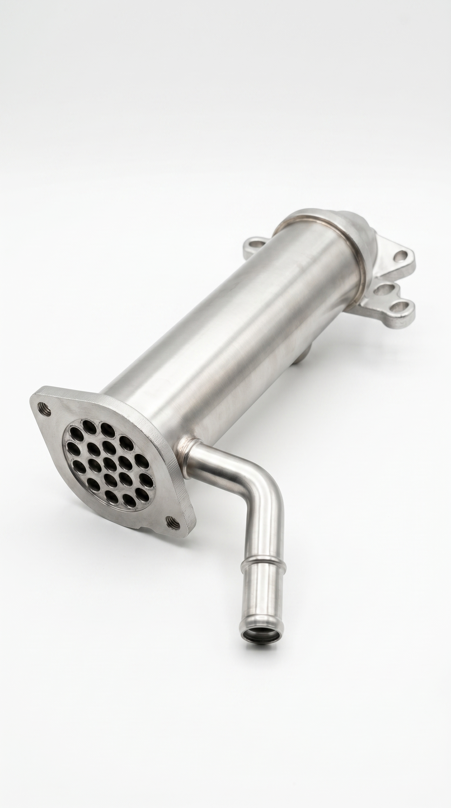 Ford 6C1Q9F464BD Ford Transit EGR Cooler 6C1Q9F464BD - Bottom View