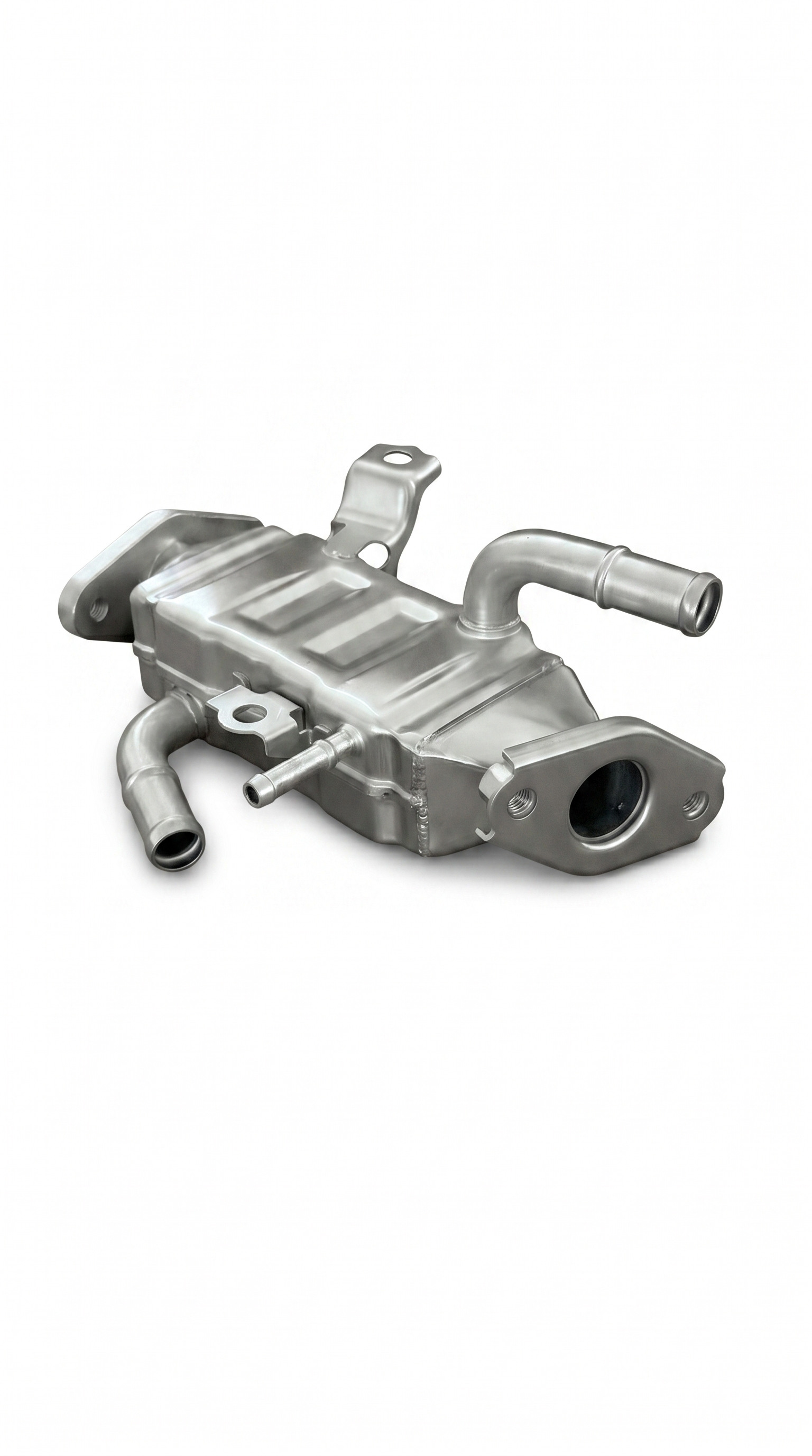 Toyota 25601-37020 Toyota Corolla 1.8L Hybrid EGR Cooler - Angle View