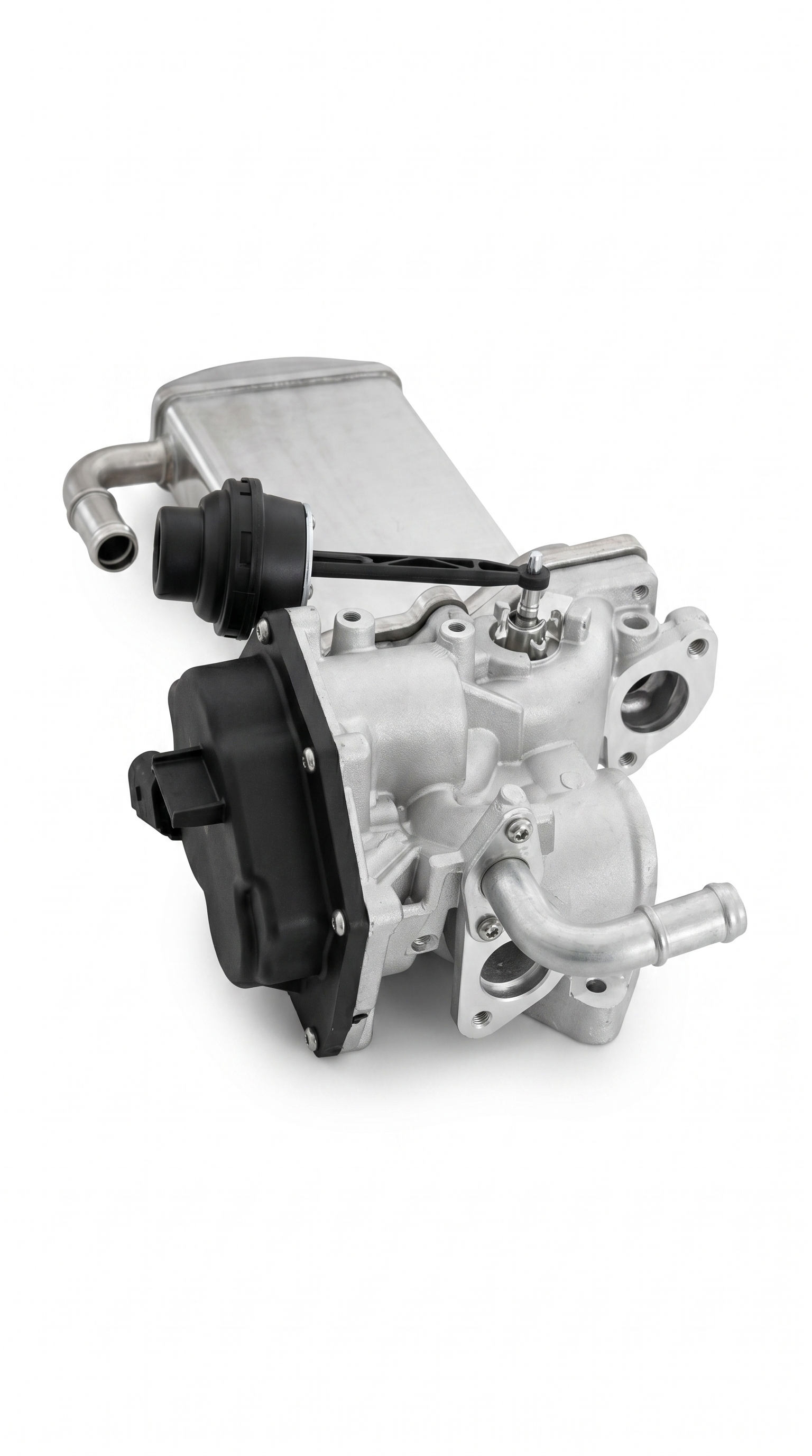 VW/Audi 03L131512DK VW Audi 2.0 TDI EGR Cooler 03L131512DK - Side View