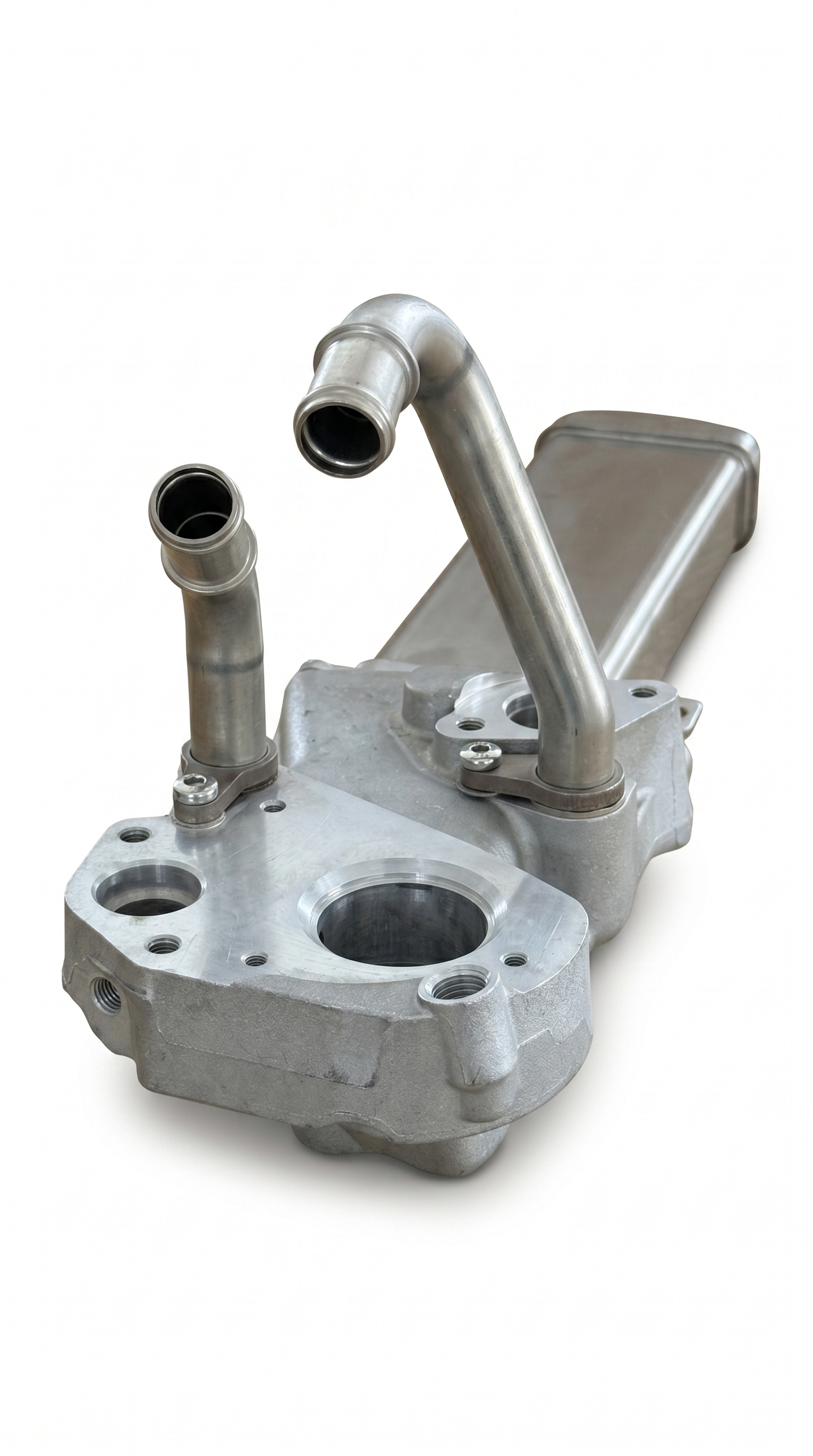 VW/Audi 03L131512AF VW Audi 2.0 TDI EGR Cooler 03L131512AF - Side View