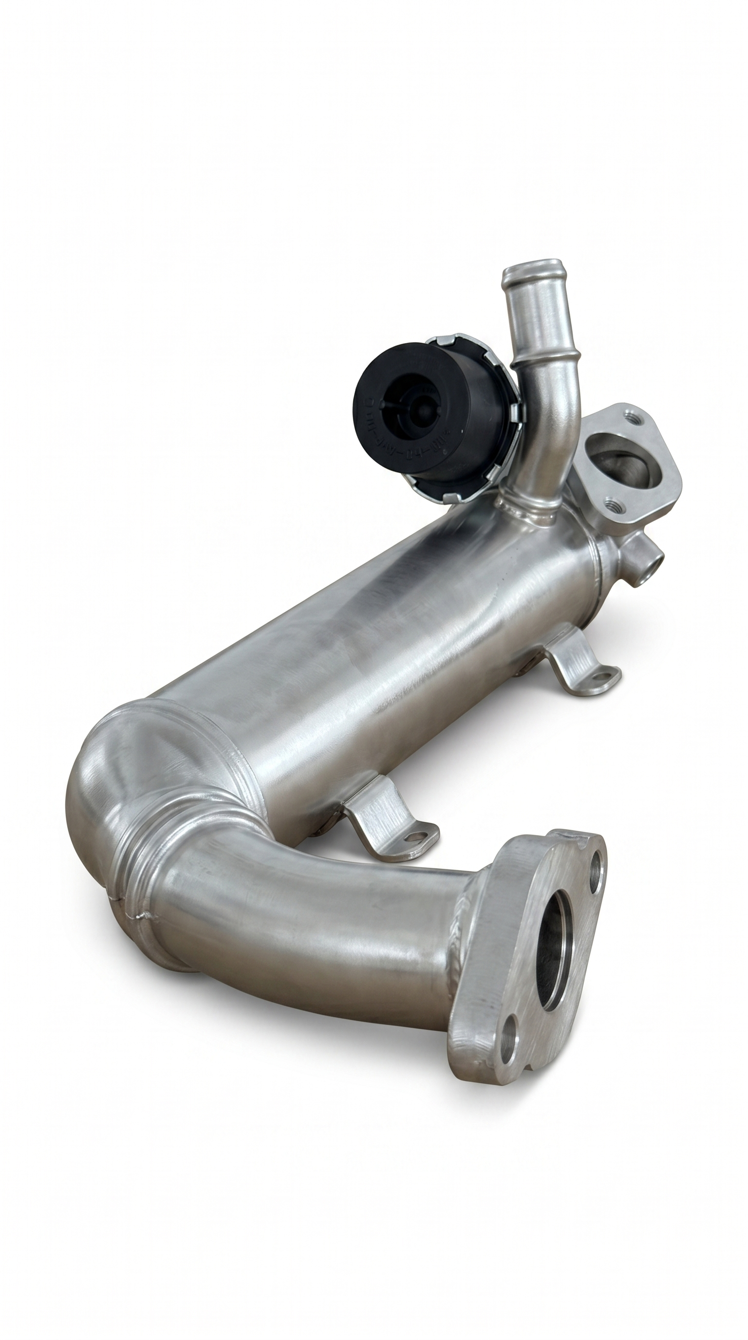 VW/Audi 03G131512AD VW Audi 2.0 TDI EGR Cooler 03G131512AD - Angle View